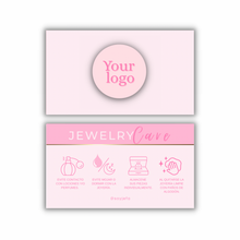  Jewelry Care Cards