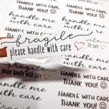  Handle With Care Stickers